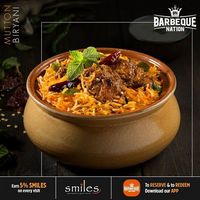 Veg Biryani at Rs.49 + Charges at UBQ by Barbeque Nation