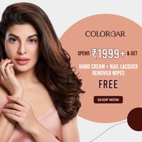 Colorbar : Spend ₹1999+ & Get Free Hand Cream and Nail Lacquer Remover Wipes & more