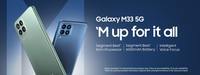 Samsung M33 5G With Free 25W Fast Charger 