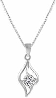 GIVA 925 Sterling Silver Anushka Sharma Falling Dew Necklace with Box Chain| Necklace to Gift Women & Girls | With Certificate of Authenticity and 925 Stamp