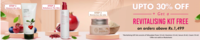 Face Shop : Upto 30% off + Free Revitalising Kit Free on orders above ₹1499 + Extra 20% off on first order