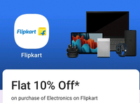 Phonepe Flat 10% off up to Rs.750 on purchase on Electronics on Flipkart (No min order)