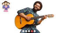 Live Guitarist On Video Call Birthday Gift for your loved ones [Extra 66% Coupon]
