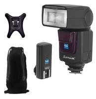Sonia Camera Flash Speedlite VT-631 for Nikon Canon Sony & All Other DSLR Cameras with NI-MH HR06 4xAA 3000mAh Battery Set & Ultra Fast Charger OSK-C903W LCD Charger