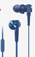 {Lowest Ever}Sony MDR-XB55AP Wired in-Ear Headphone with Mic (Blue)