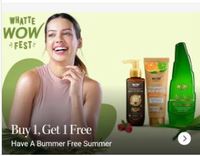 Myntra Whatte Wow Fest -  Buy 1 Get 1 Free on WOW Products 