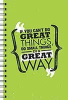 TECHBITE Plain Pages Notebook for Personal Diary, Doodle, Notes, Planner. A5 Size 140 Pages Plain. Wire Bound