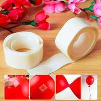 Balloonistics Balloon Glue 200 PCS (2 Rolls) Double Sided Dots of Glue Craft Adhesive Point Tape Non-Liquid Glue