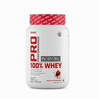 GNC Pro Performance 100% Whey Protein - 2.2 lbs, 1 kg (Creamy Strawberry)