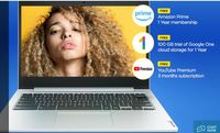 Lenovo Student Offer - Free 1 Year Amazon Prime Membership + Free 100 GB Cloud Storage (1 Year) & 3 Month YouTube Premium Ideapad Chromebook