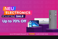 Croma Neu Electronics Sale Upto 70% off + 10% Off on ICICI Bank Offers | 19th - 22nd May 