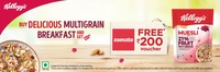 Buy Kellogg's Museli and get Rs. 200 Zomato Voucher