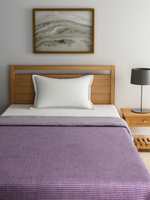 Raymond Home Wool Single Blanket - Purple