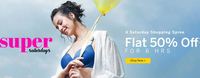 Zivame Saturday Flash Sale Flat 50% Off