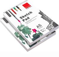 OFIXO A5 Sketchbook Pack of 2 140 GSM| Artists for Professional & acadmic Sketch Pad  (50 Sheets, Pack of 2)