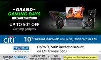 Amazon Grand Gaming Days (22 -24 May) -  Upto 50% Off Gaming Gadgets