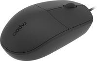RAPOO N100 Wired Optical Mouse  (USB 3.0, USB 2.0, Black)