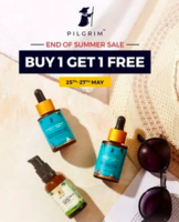 Pilgrim End Of Summer Sale : Buy 1 Get 1 Free (25-27 May)