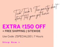 Zivame : Upto 60% off + Extra 150 Off Sitewide + Free Shipping
