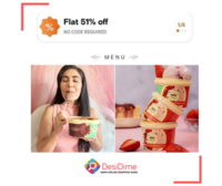 Swiggy - NIC Naturals at flat 51% off + combine with bank offers