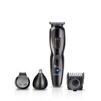 SYSKA HT3333K Corded & Cordless Stainless Steel Blade Grooming Trimmer (Black) [Rs.200 cashback]