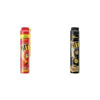 HIT Spray Crawling Insect Killer (400ml, Red) & Spray Dengue and Malaria Killer (400ml) Combo
