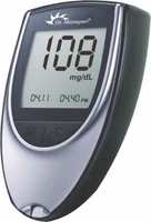 Dr. Morepen BG-03 Glucometer  (Grey, Black)