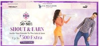 Save Up To Rs.500 Extra By Invite Friends Myntra's End Of Reason Sale (Shout & Earn) 