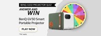 Amazon BenQ GS50 Projector Quiz Answers Today