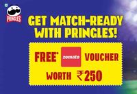 Get Assured Rs.250 Zomato Voucher On Purchase Of Kellogg's Pringles Worth Rs. 327