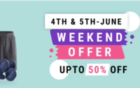 Decathlon Weekend Offer Up to 50% Off  | Free Tree on Every purchase on 5th June 