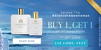 The Man Company  Buy 1 Get 1 Free On Fragrances (7-8 June)