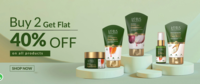 Buy 2, Get Flat 40% off on any 2 products Sitewide 