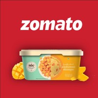 NIC Natural Ice Creams | Zomato | Alphonso Mango 750ml at Rs. 103
