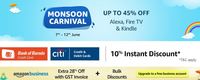 Monsoon Carnival - Up to 45% off on Alexa Devices | Extra savings on combos