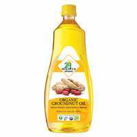 24Mantra Organic Pressed Groundnut/Peanut Oil, 1 L

100 % Organic  and  Filtered