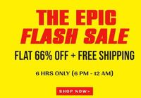 [6HRS Only]Zivame EPIC Flash Steal Flat 66% off + Upto 20% Coupon