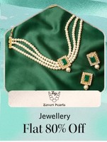 Zaveri Pearls & More Brands Jewellery Min 80% Off on Myntra EORS