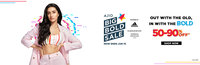 AJIO Big Bold Sale- Upto 85% off on Global Desi & Lavie | 5% Instant Discount with SBI (Now Ends June 19th)