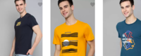 Mast & Harbour and Single Men's T-shirts Under Rs.299