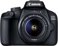 Canon Eos 3000D 18Mp Digital Slr Camera (Black) With 18-55Mm Is Ii Lens, 16Gb Card And Carry Case