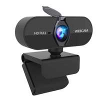 PsyNic Full HD Webcam with Built-in Microphone 1080P Video and Wide Angle Camera