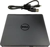 DELL Genuine External USB Slim DVD+/-RW 5MMCG Optical Drive External DVD Writer  (Black)