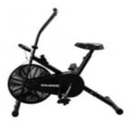 Sparnod Fitness SAB-04 Air Bike Exercise Cycle for Home Gym - Adjustable Resistance, Height Adjustable Seat (Do It Yourself Installation)