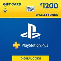PlayStation Gift Card: 1200 INR (Wallet Top-Up)  (Digital Game Only - for PS4)