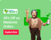 30% Off on Your Next 3 Medicine Orders from Flipkart Health+ using 10 supercoin 