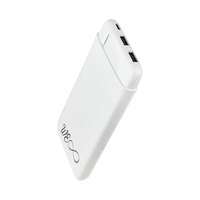 WE Walta Elite 10000mh Power Bank - White Color [50% Coupon]