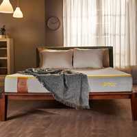 SleepyCat Original 3-Layered Medium Firm 6-inch Memory Foam Mattress with Bamboo Cover (King Size, 78x72x6 inches)