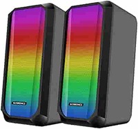 Zebronics Zeb-Fame 1 USB Powered 2.0 Speaker with 10W, 7 RGB Modes, LED Control Switch, Volume Control, Compatible for Computers and Laptops