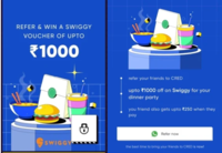 Cred : Refer & Earn Swiggy Voucher upto Rs.1000